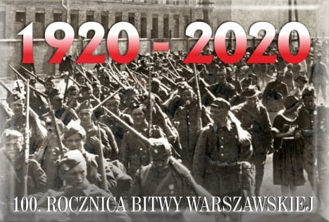 Kartka z żołnierzami 100 rocznica Bitwy Warszawskiej